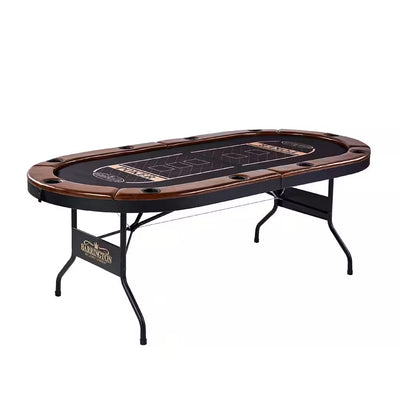 Charleston 10-Player Poker Table – No Assembly Required