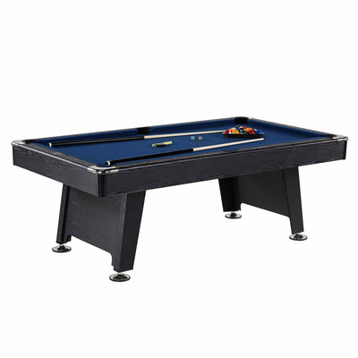 7 Ft Arcade Billiard Table with Balls & Cue Set