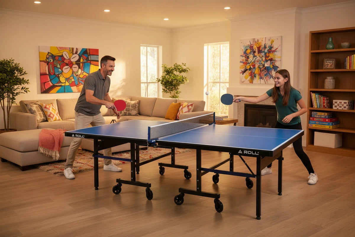 Nova Pro plus Indoor/Outdoor Table Tennis Table + Waterproof Ping Pong Table Cover – Heavy-Duty, Outdoor Protection — product view 4