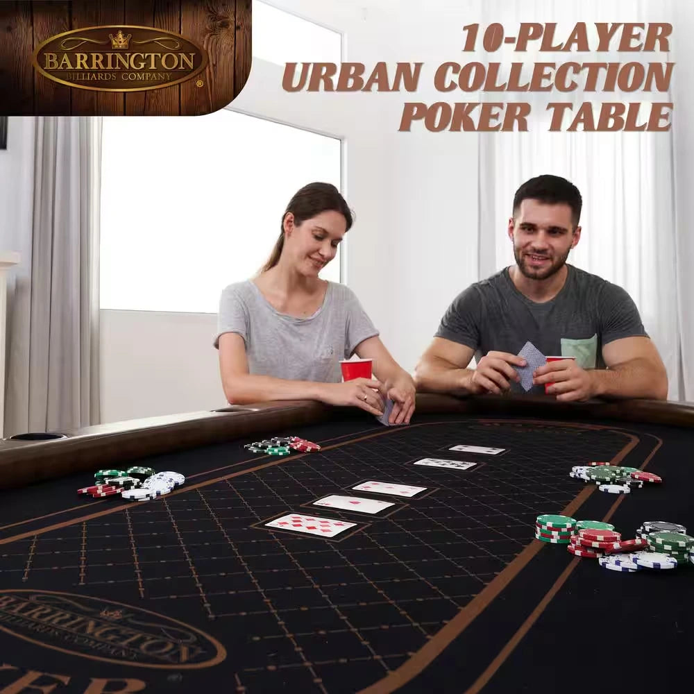 10-Player Poker Table with Dining Table Top — product view 7