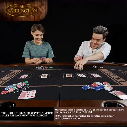 Charleston Collection 10 Player Poker Table - No Assembly Required — product view 2