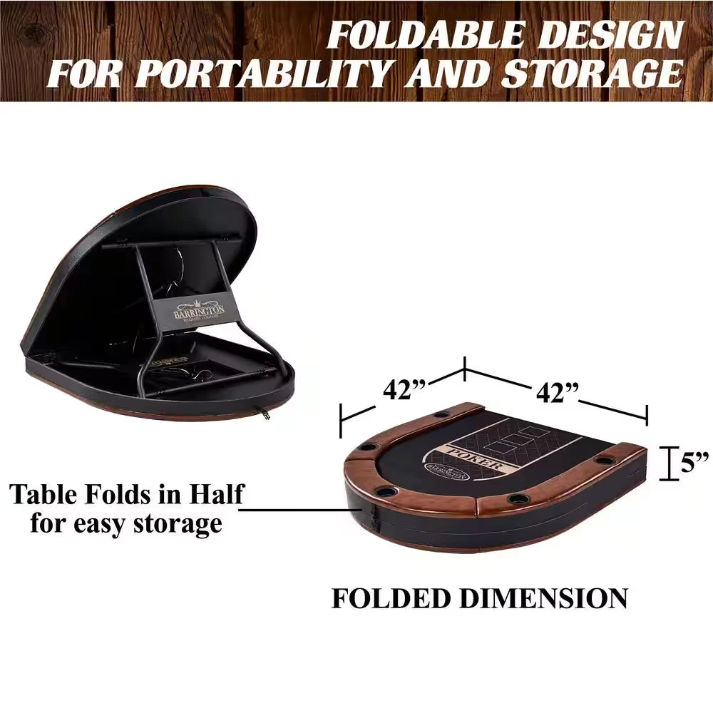 Charleston Collection 10 Player Poker Table - No Assembly Required — product view 4