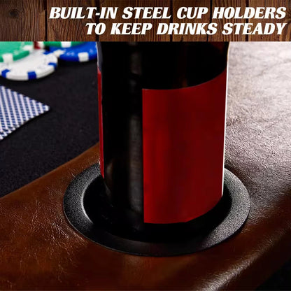 Charleston Collection 10 Player Poker Table - No Assembly Required — product view 8