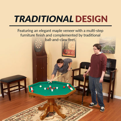 Kingston Oak 3-In-1 Poker Table — product view 7