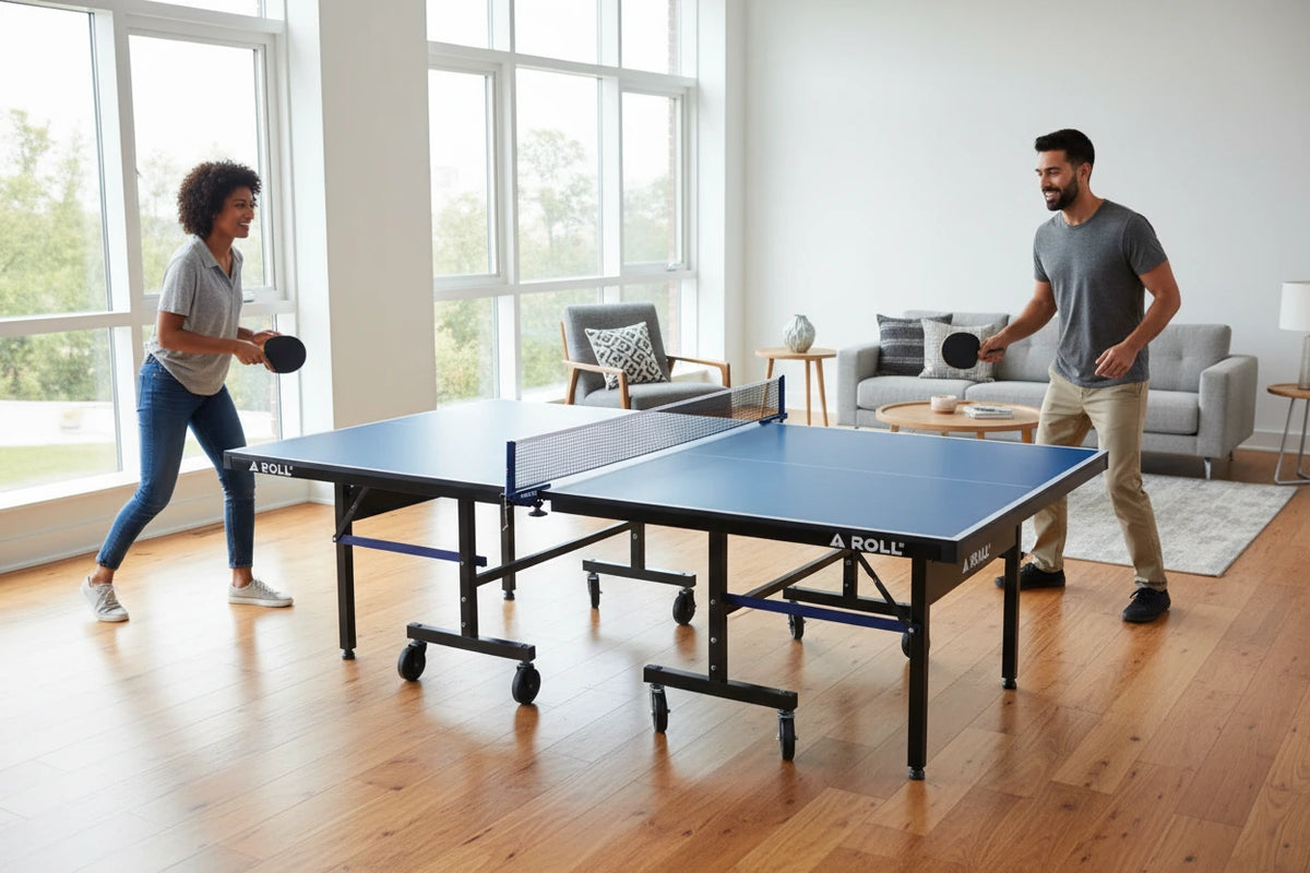 Nova Pro plus Indoor/Outdoor Table Tennis Table + Waterproof Ping Pong Table Cover – Heavy-Duty, Outdoor Protection — product view 2